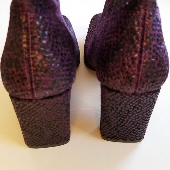 Chinese Laundry Boot 6M Purple Gray Glamorous - Picture 7 of 8